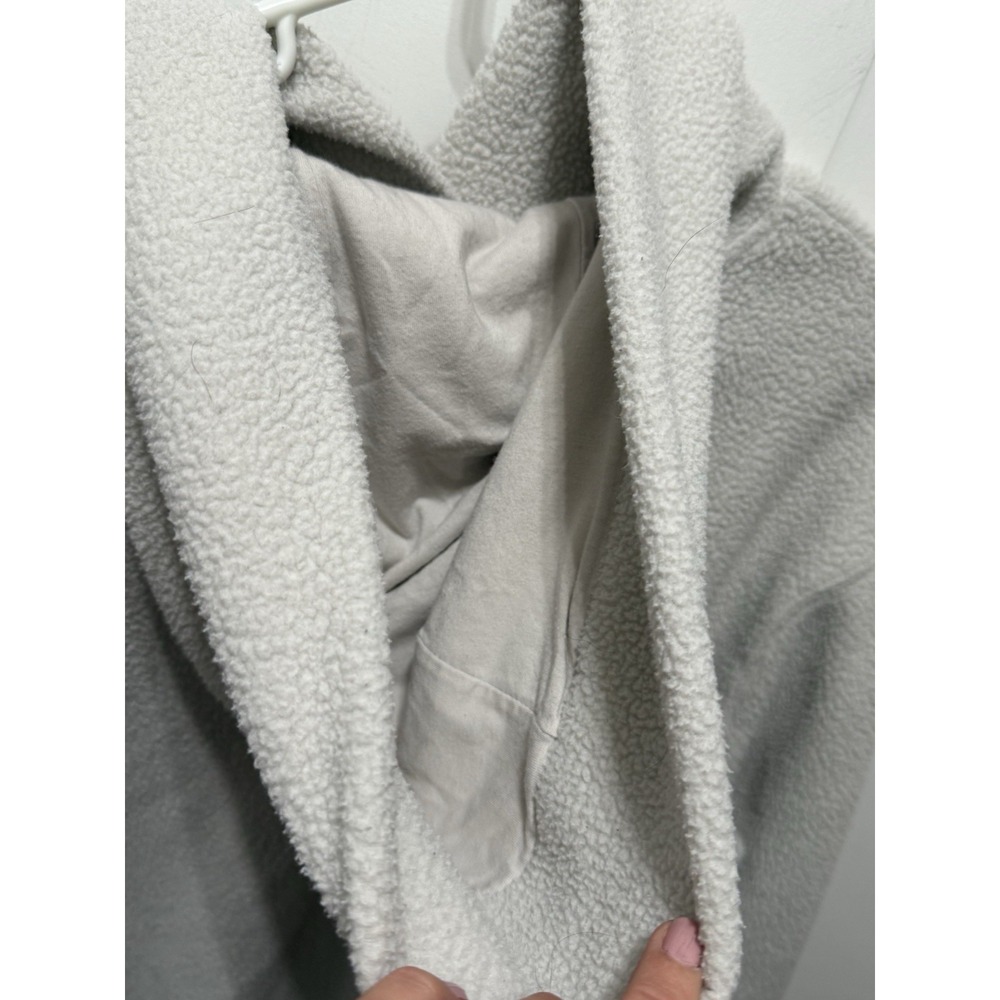 Nike Sportswear Phoenix Fleece Medium‎ Silver Middle Swoosh Hooded Cozy Hoodie - Picture 6 of 12